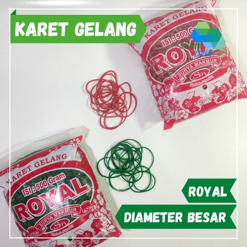 

New Karet Gelang Besar Royal 500 gram