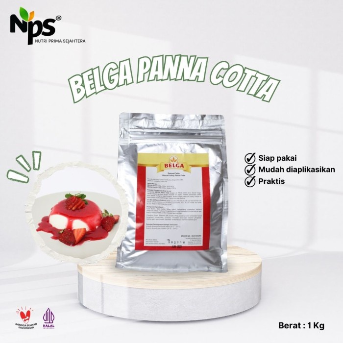 

PROMO! BELGA Panna Cotta / Tepung Premix Panna Cotta