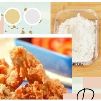 

TERLARIS! Tepung Fried Chicken SIAP PAKAI 10 Kg/ Tep Jamur Krispy -Gojek & Grab
