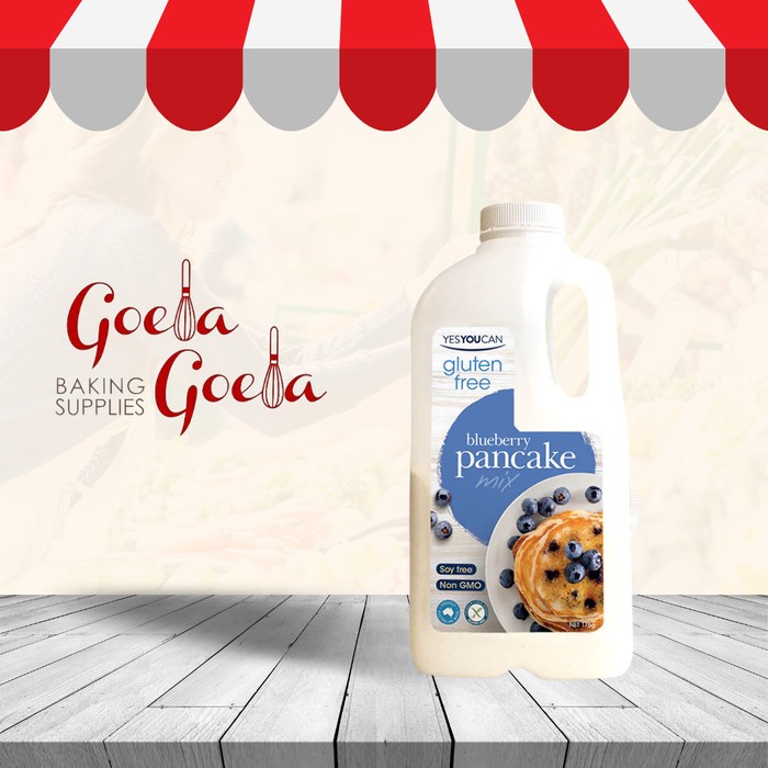 

TERBARU! Pancake / Tepung Pancake Blueberry Yes You Can / Gluten Free