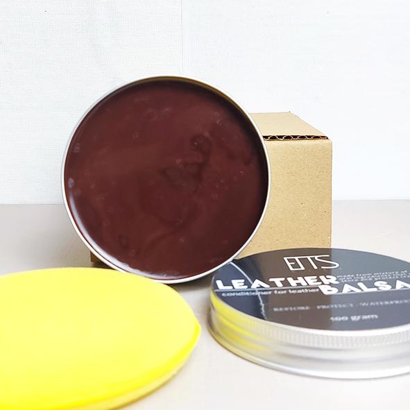 Sepatu Kulit Leather Balsam / Wonder Balsam Warna Coklat Leather Care / Semir / Leather Balm / Semir