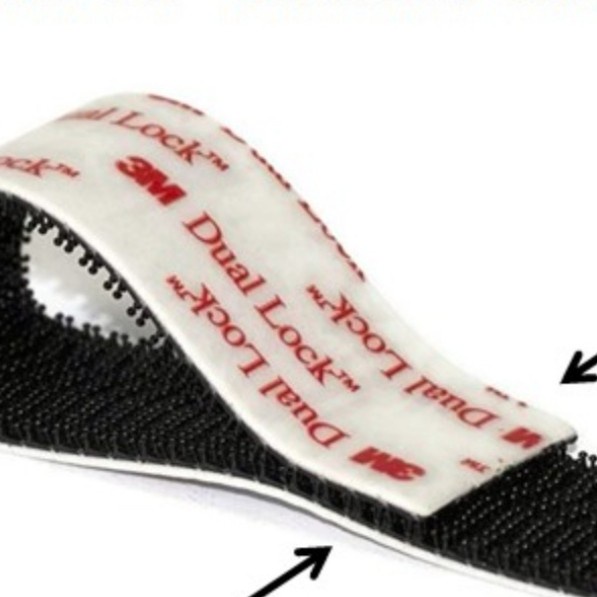 

3M DUAL LOCK RECLOSABLE FASTENER SJ3551 25MM X 5M - VELCRO 3M