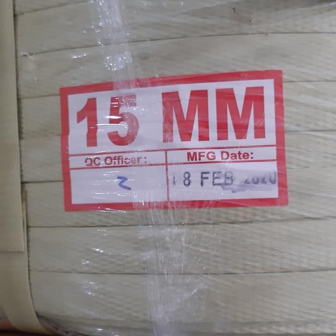 

STRAPPING BAND / TALI PACKING / TALI KLEM UK. 15MM X 8 KG