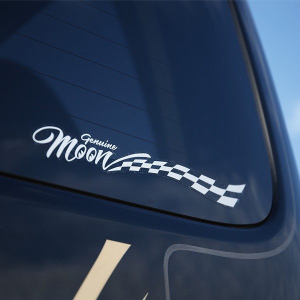 

GENUINE MOON CHECKER STICKER