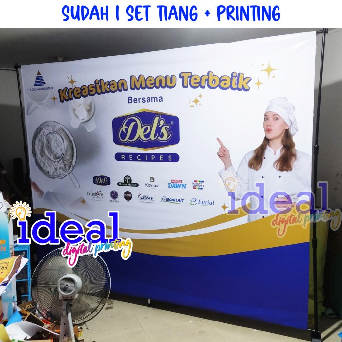 

BACKDROP BACKGROUND WEBINAR BACKWALL BONGKAR PASANG JUMBO BANNER