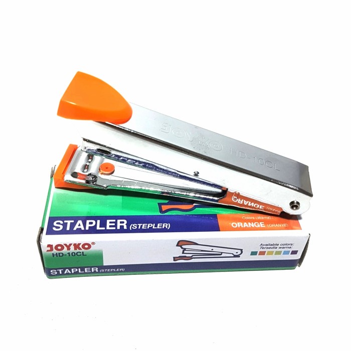 

HARGA GROSIR (1DUS/12PCS ) STAPLER JOYKO HD-10CL ORIGINAL