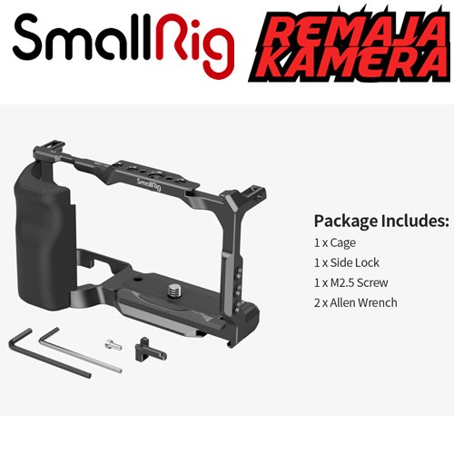 Smallrig Cage With Silicone Hand Grip For Sony Zv-E10 3538 - Resmi Best Seller