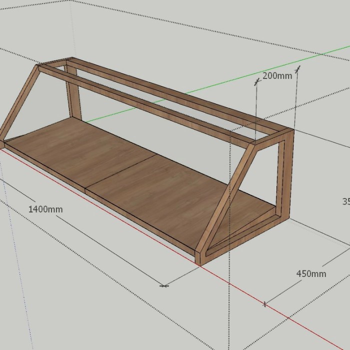 ETALASE KAYU KACA JUALAN WARUNG KOPI FOOD DISPLAY KUE ROTI DONUT CAFE