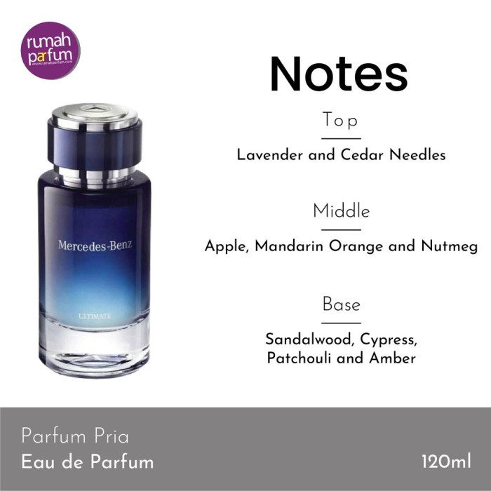 [Expert] Parfum Mercedes-Benz Mercedes Benz Ultimate For Men 120 ML