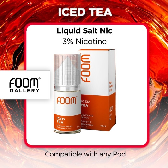 Foom 30ml Iced Tea