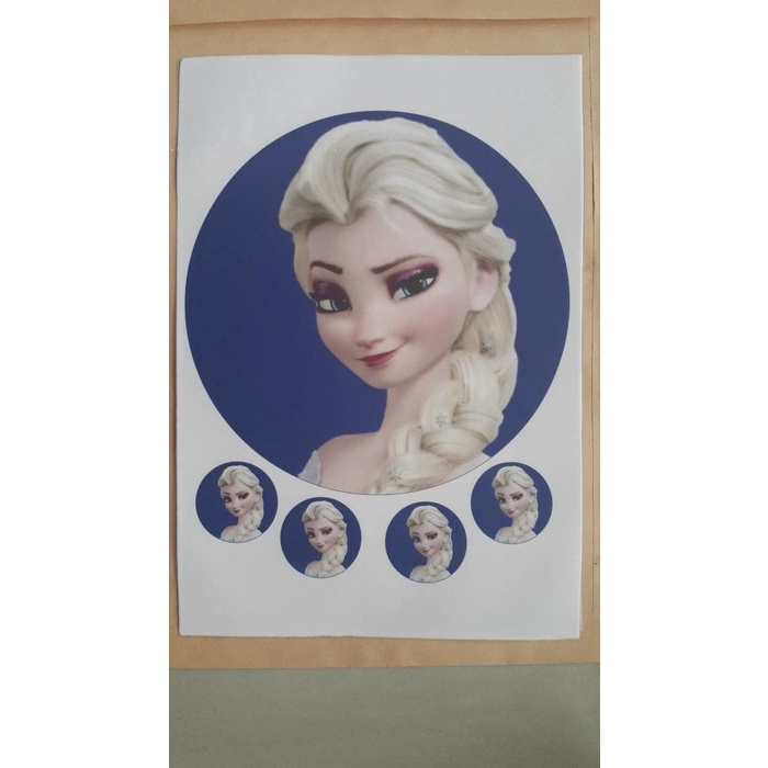 

Icing Edible Image Elsa Frozen