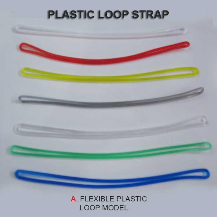 

New PLASTIC LOOP STRAP Gelang Plastik Flexible Untuk Tag atau Label