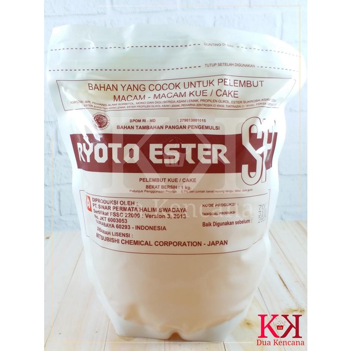 

Emulsifier / Pengembang / Pelembut Kue Cake SP Ryoto 1 KG