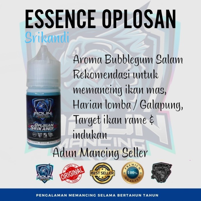 Ready Essen Oplosan Srikandi 30ml Adun Mancing
