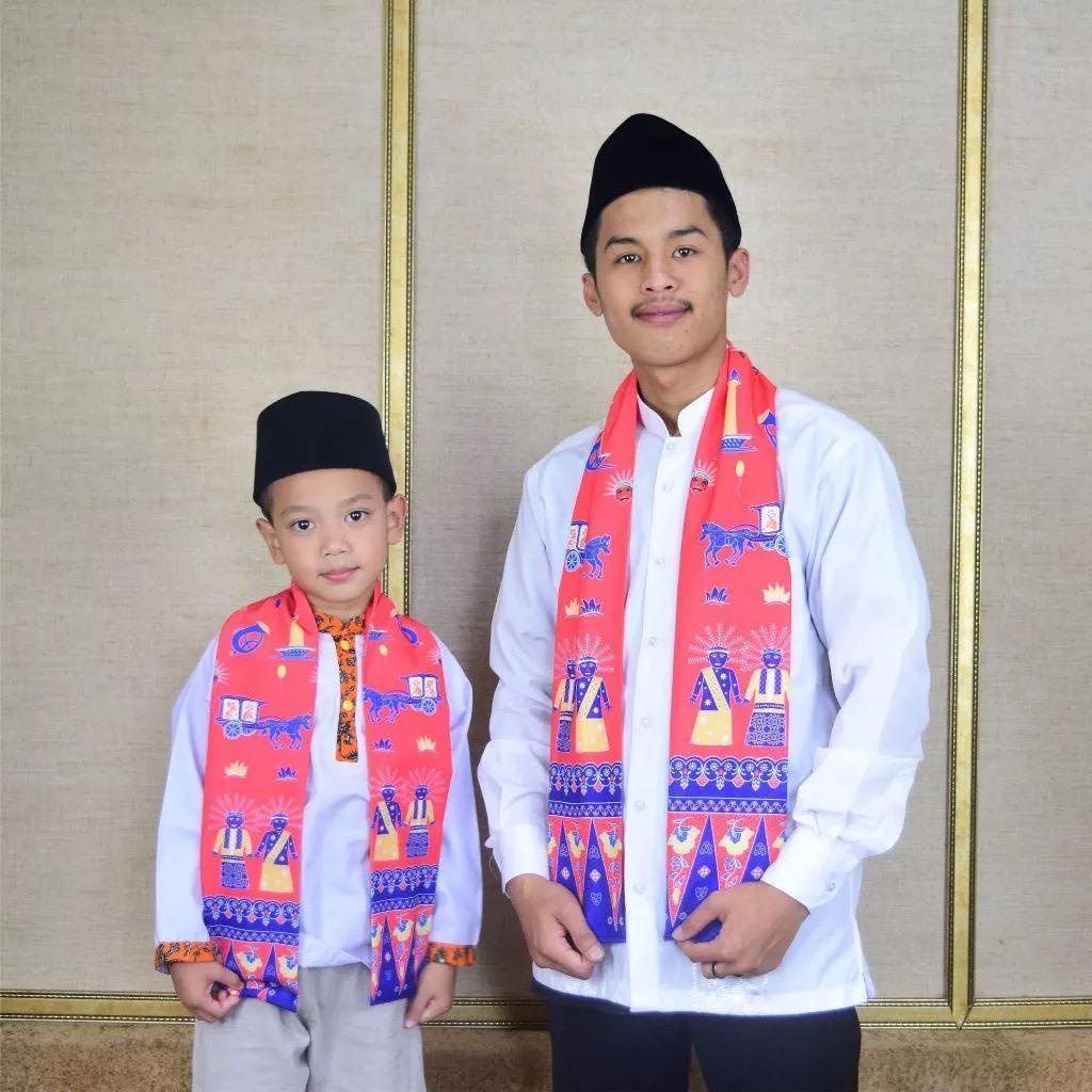 Selendang Ondel Ondel / Cukin Ondel Ondel / Syall Ondel-ondel / Syal Betawi / Syall Ondel Ondel