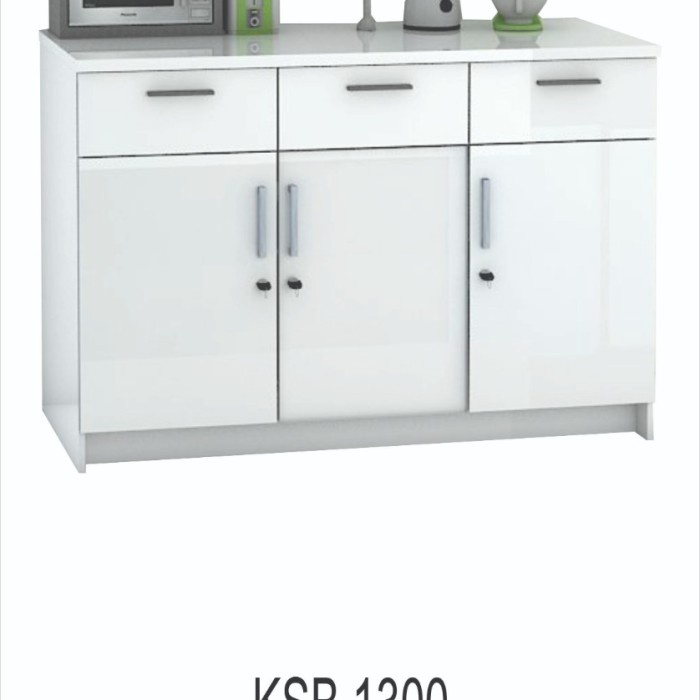 Lemari dapur kitchen set bawah 3 pintu - Bandung area only
