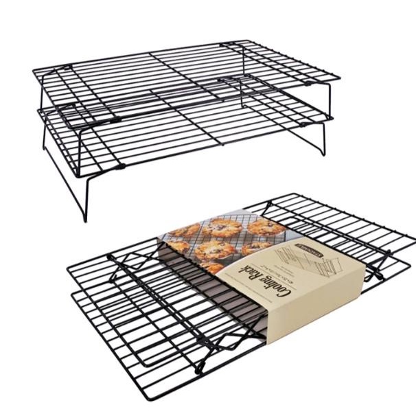 Cooling rack kue 3 susun/Cooling rack peniris makanan/Rak/Rak 3 susun