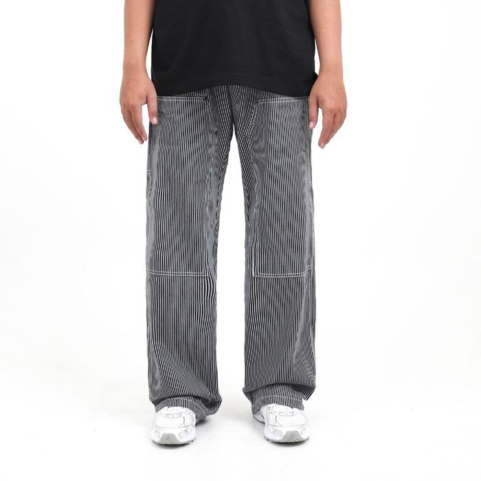 Luno- TIMEBOMB - CARPENTER PANTS - Celana Carpenter Reguler Carpenter HICKORY DELGO