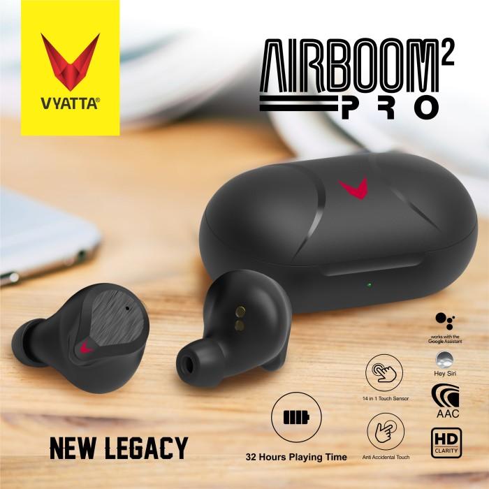 VYATTA AIRBOOM PRO TWS 2 BLUETOOTH EARPHONE Sports Olahraga