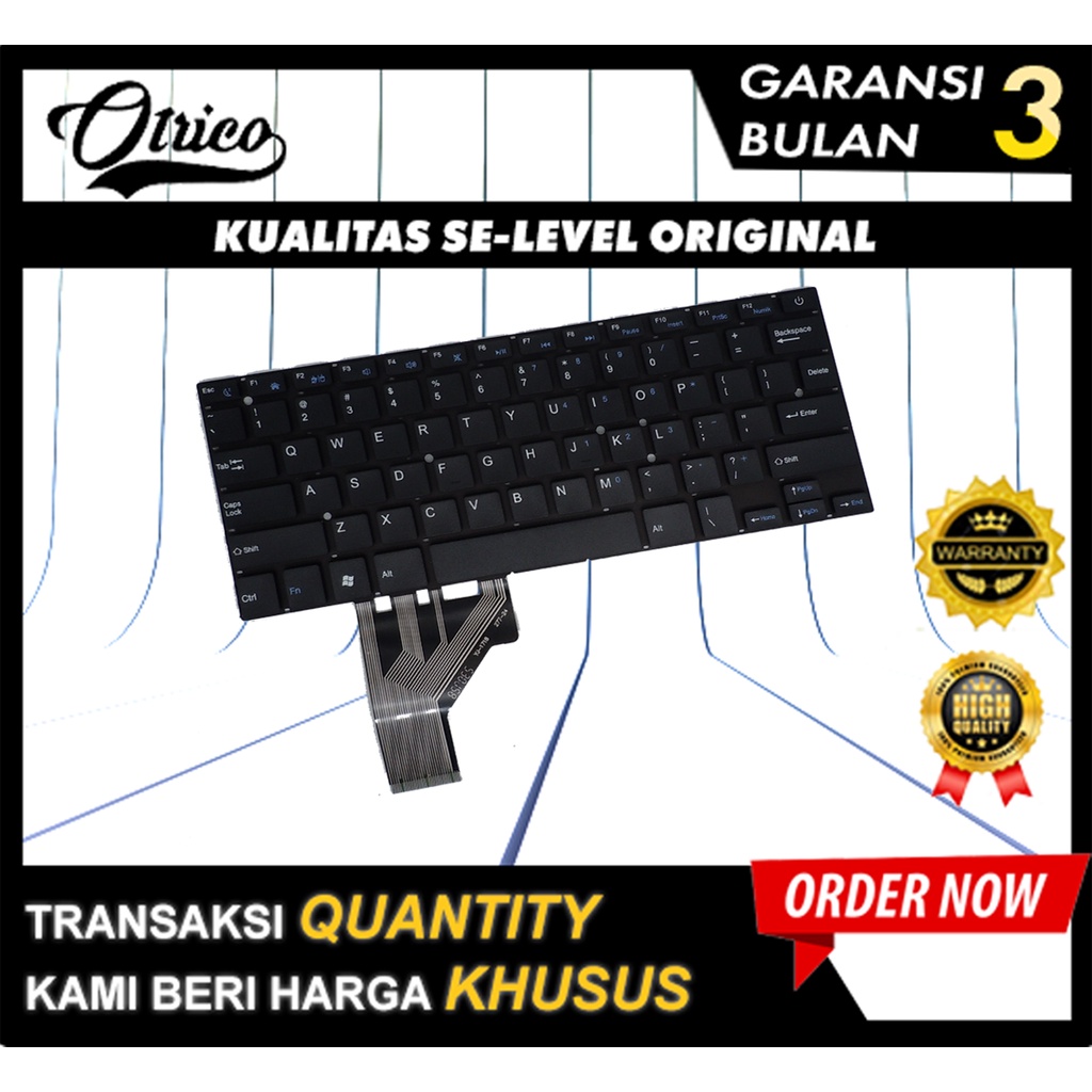 Keyboard Axioo Mybook 14-f 14f Black