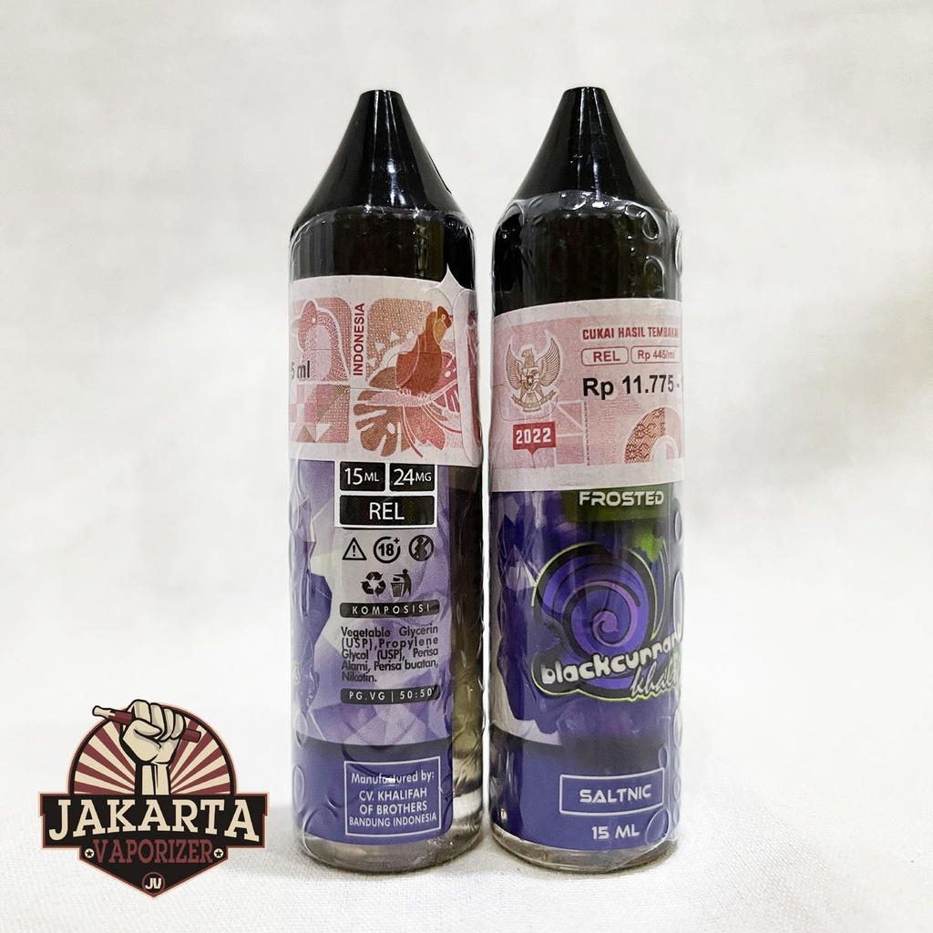 [SALT NIC] BLACKCURRANT KHALIFA 15ML 24MG PREMIUM LIQUID SALT NICOTINE