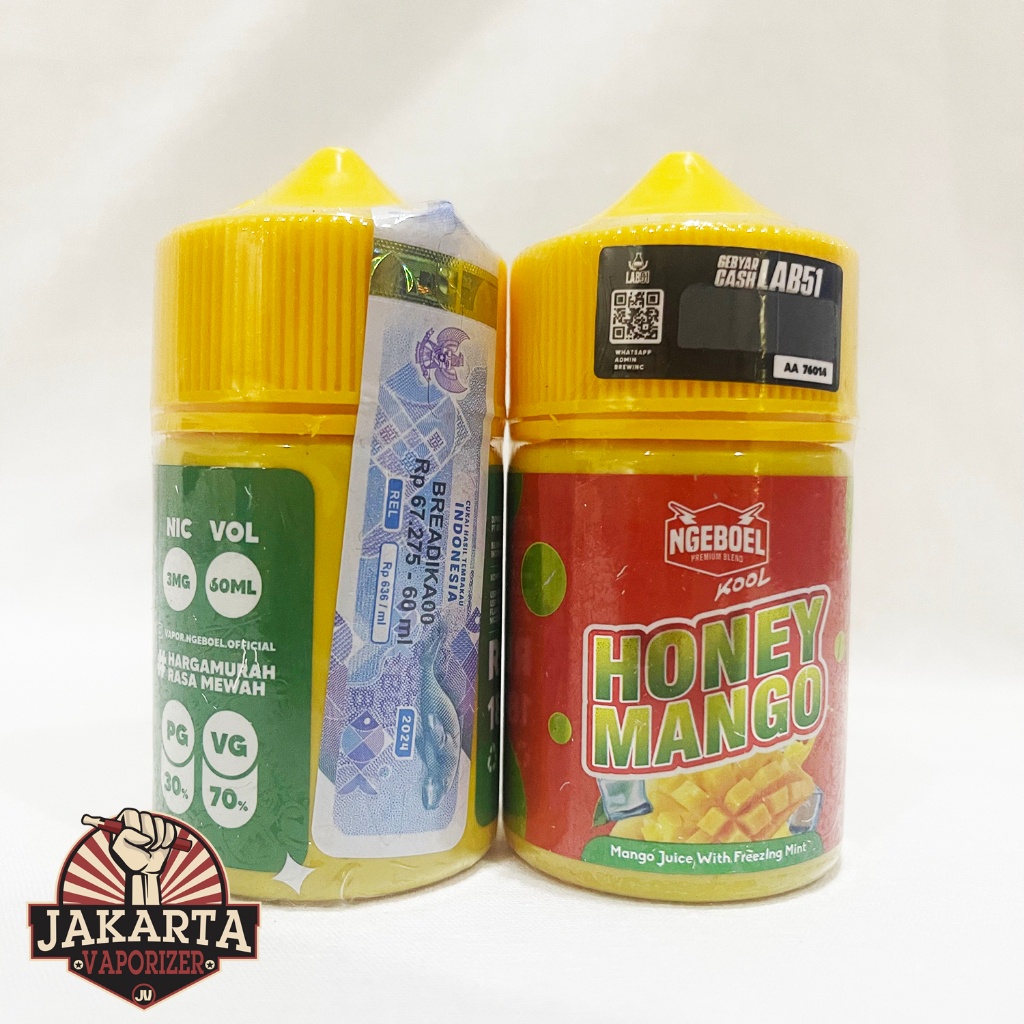 NGEBOEL SPLASH HONEY MANGO 60ML LIQUID PREMIUM VAPOR MANGGA MADU