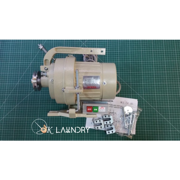 Dinamo Mesin Jahit Industrial 250 Watt Yuasa Clutch Motor