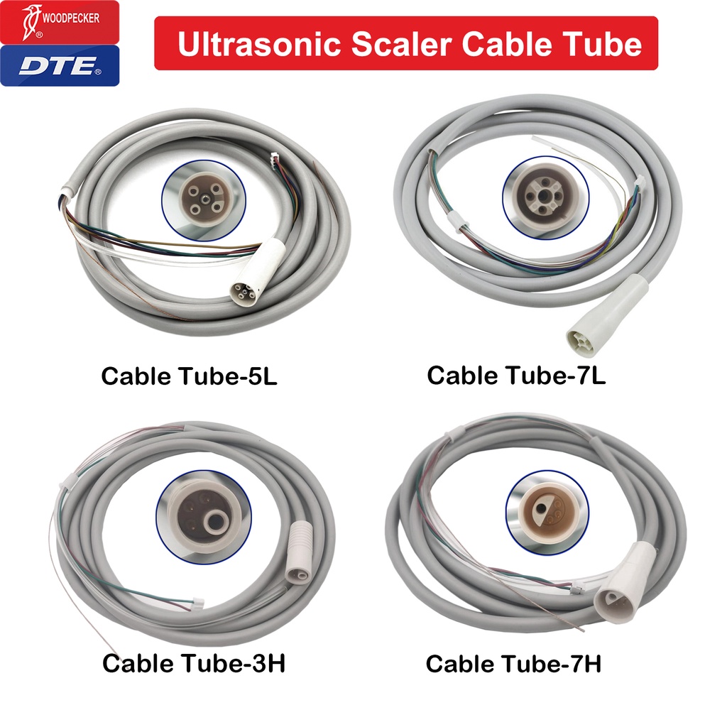 NEW Original Woodpecker Dental Ultrasonic Scaler Cable Tube Detachable Fit Woodpecker EMS DTE Satele