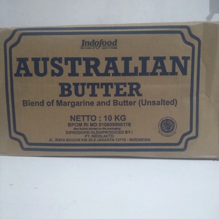 

Australian Unsalted Butter 500gr (Repack)