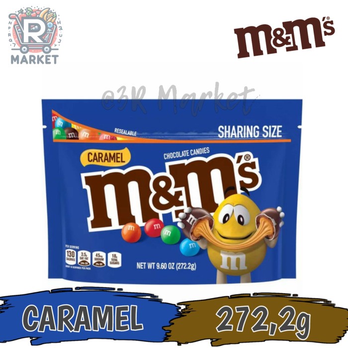 

M&ms Caramel Chocolate Candies Sharing Size