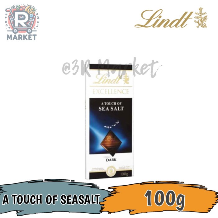 

Lindt Excellence A Touch Of Sea Salt Dark Chocolate