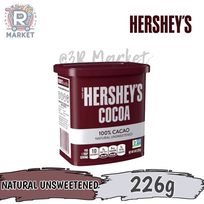 

Hershey's Cocoa Natural Unsweetened 100% Cacao