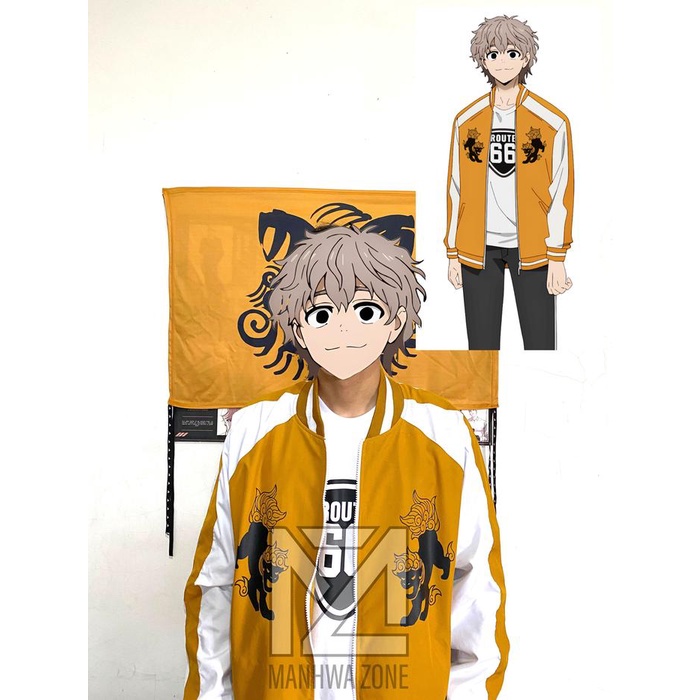 JAKET SHISHITOREN TOMIYAMA CHOJI / JACKET COSPLAY SHISHITOREN -AmanahJaminan