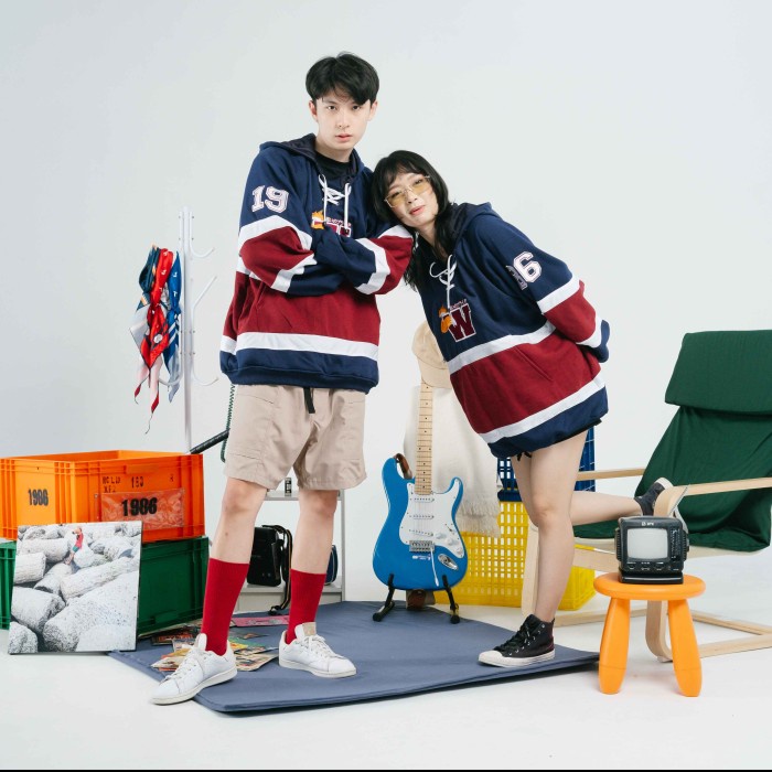 OVERSIZE VINTAGE HOODIE WATSUKI CLUB OF 1986 JAKET JEPANG RETRO -AmanahJaminan