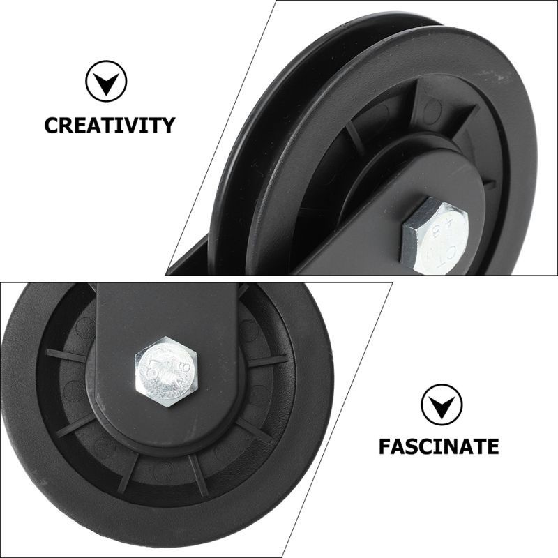 88mm Single Katrol Pulley Cable Home Gym Roda Katrol Bearing Bearing Katrol