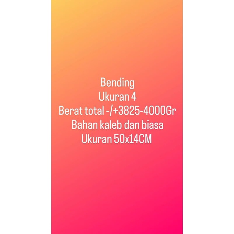 alat olahraga BENDING 4KG alat pemberat kaki