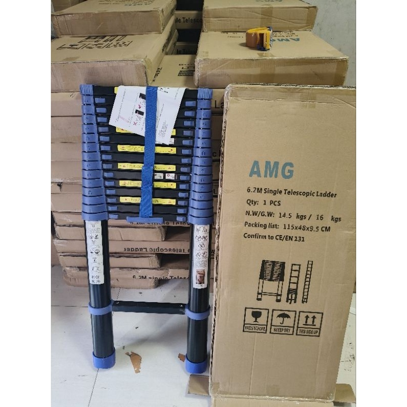 AYOOOLLARIZSS!! Tangga Telescopic 6,2 meter aluminium