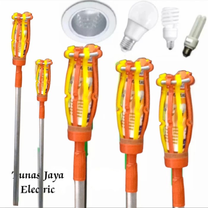 STIK LAMPU / TONGKAT GALAH PENGGANTI LAMPU