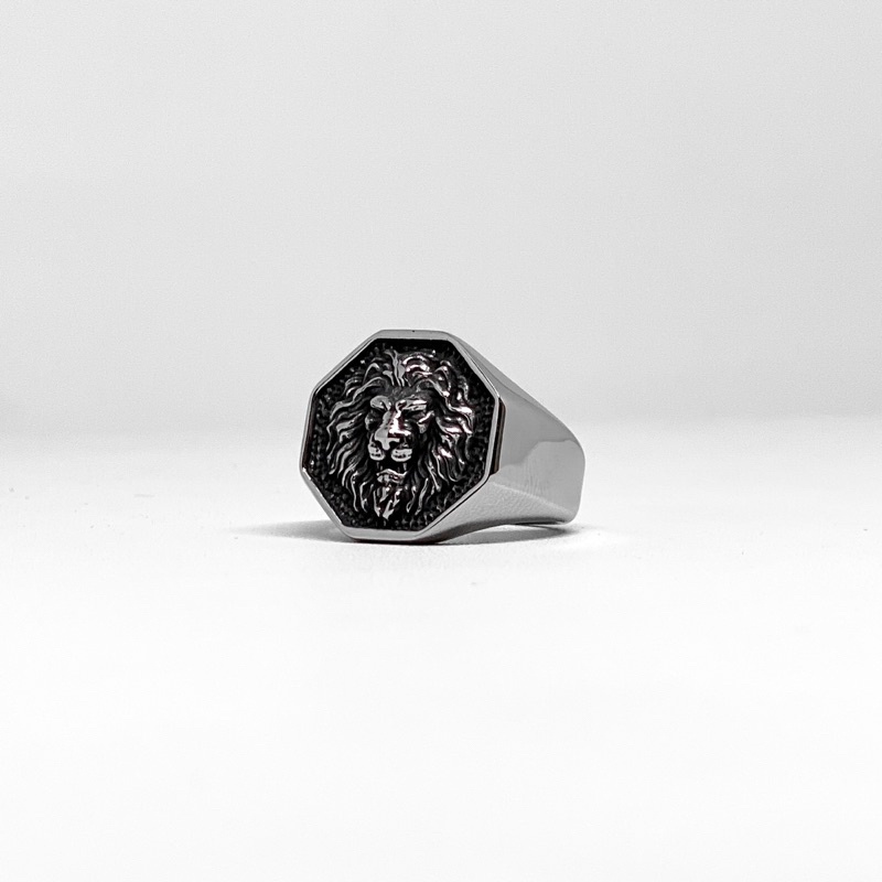 Neverade - Lion Ring - Cincin Stainless Steel Dw05