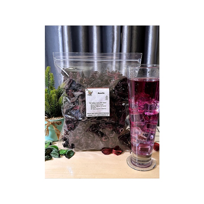 

TERMURAH!! ROSELLA UNGU 500 GRAM PREMIUM - BUNGA ROSELLA UNGU KERING