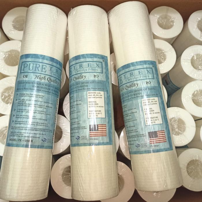 CARTRIDGE FILTER AIR PURETREX 10 " / PURETREX WATER FILTER 0.10 MICRON