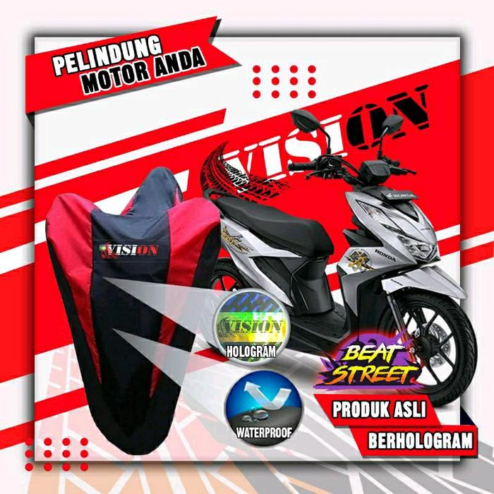 Velocity Vanguards Sarung Motor Beat Street Cover Motor Beat Street Penutup Motor Beat Street