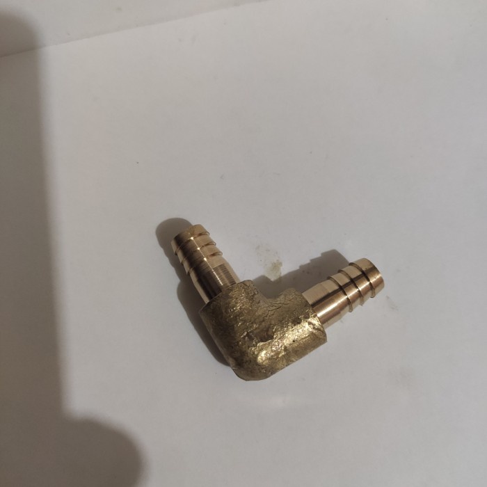 NEPEL ELBOW SELANG GAS/SAMBUNGAN SELANG GAS L