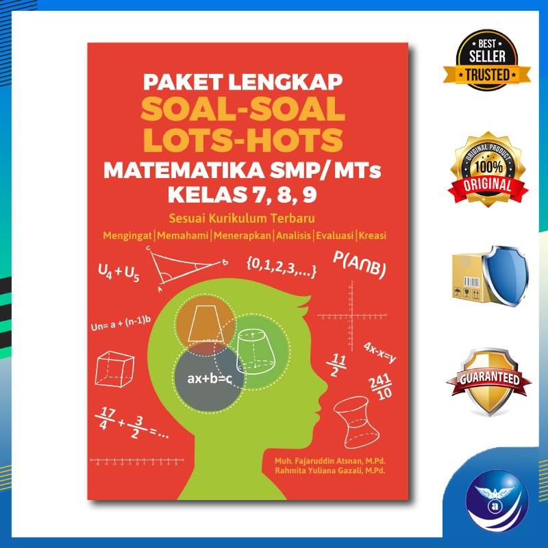 Penerbit Andi - Buku Paket Lengkap Soal-Soal LOTS-HOTS Matematika SMP/MTs Kelas 7, 8, 9