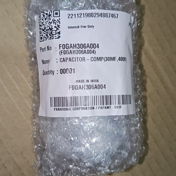 Kapasitor Ac Panasonic 30 Uf