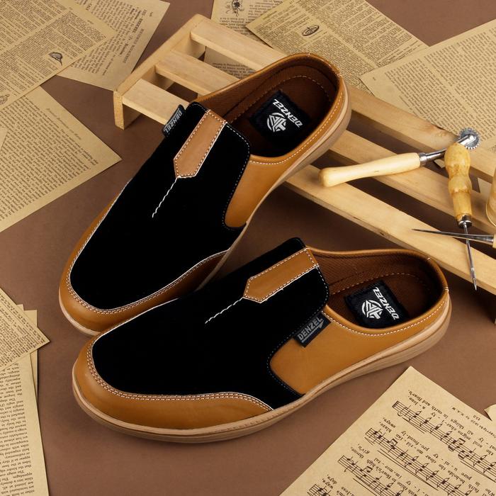 Tapak- Denzel Dz 059 Sepatu Sendal Pria Bustong Men Sandals - Sepatu Pria - Sandal Pria