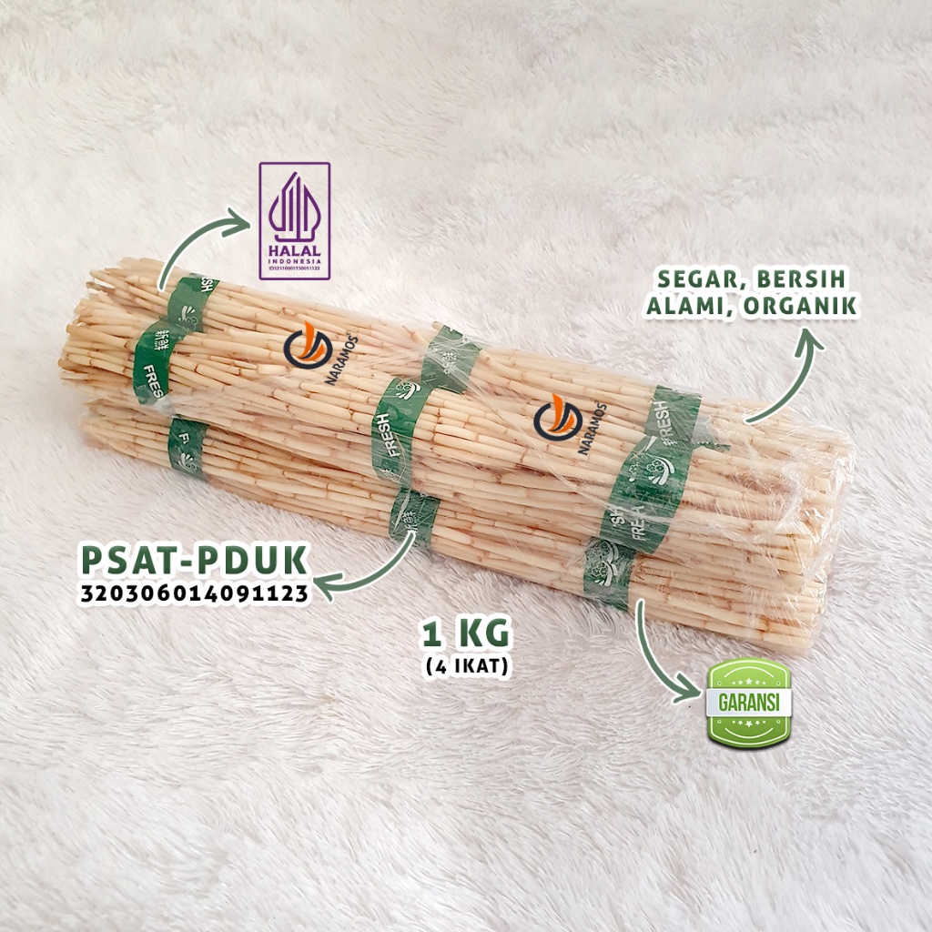 

FRESH Akar Alang alang segar 1kg