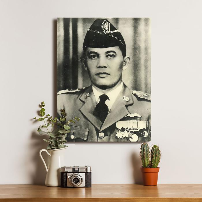 Poer Paawan Nasional AH Nasution Dekorasi Hiasan Dinding Rumah Frame Gantungan Foto