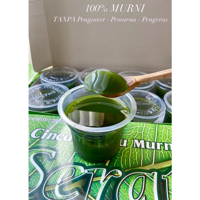 

Cincau Hijau Serat Organik READY Vegan Plant Based Gluten Free