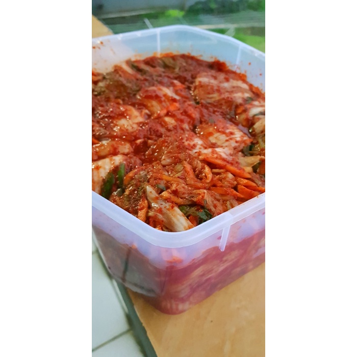 

Kimchi mix 1 KG makanan korea khusus VEGAN VEGETARIAN sehat by req